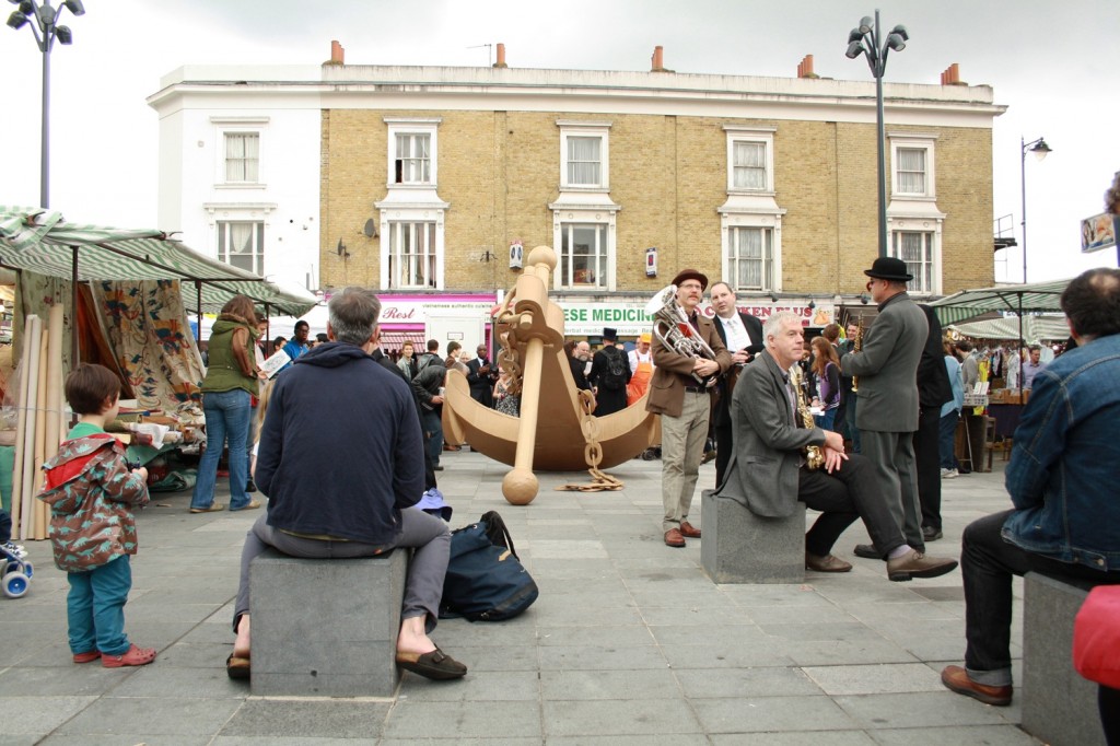 The anchor in Giffin Square (photo by Angelique van Tuinen)