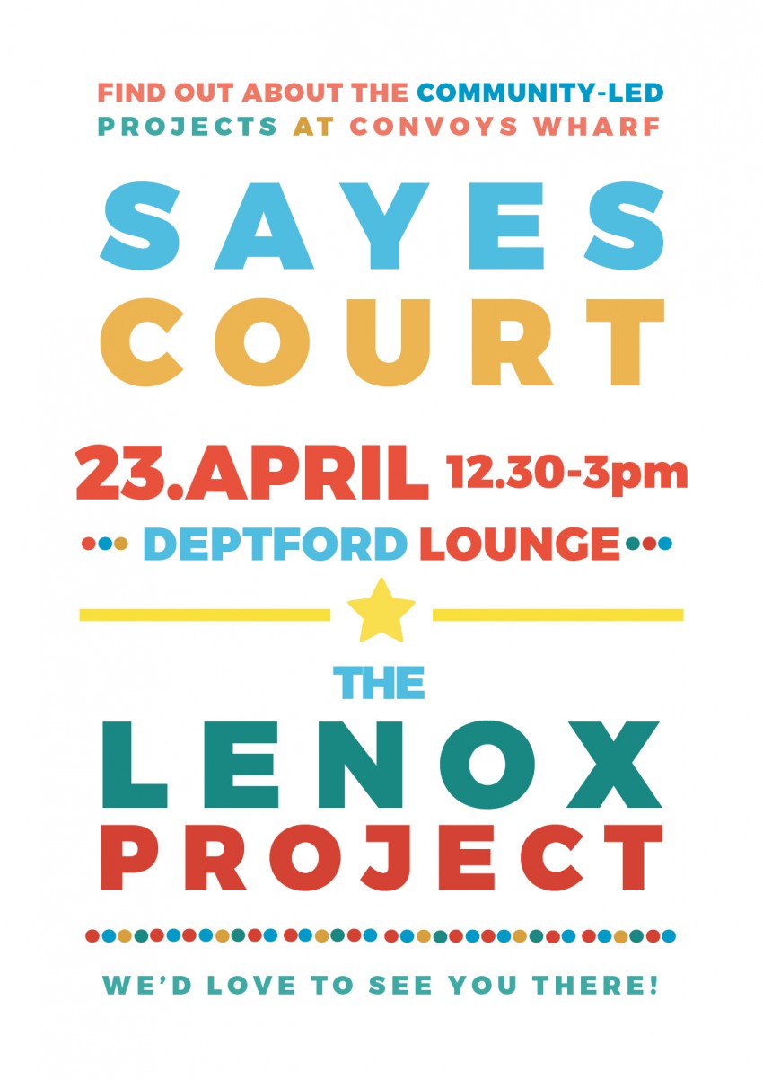 deptford lounge poster